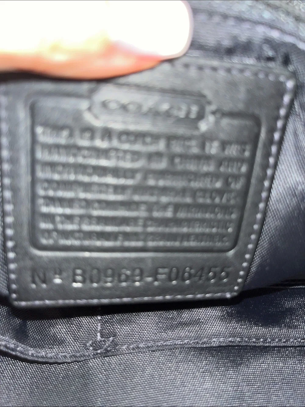 VINTAGE COACH THOMPSON EXECUTIVE BRIEFCASE/LAPTOP MESSENGER BAG